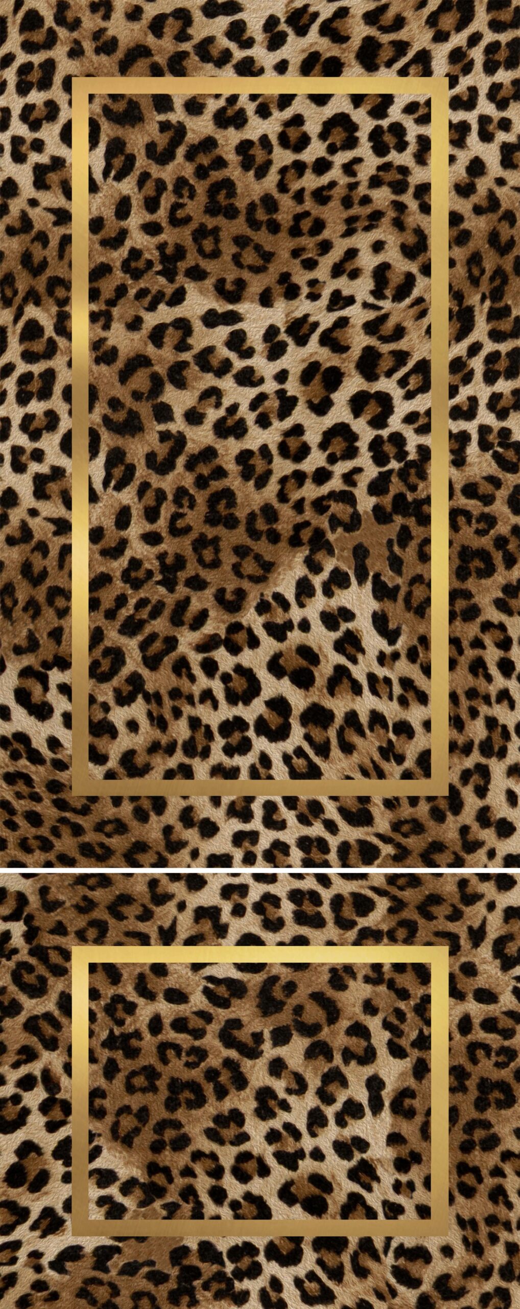 Leopard Bath Mat Set