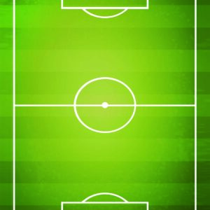 Soccer Field Kids Rug