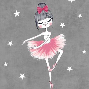 Ballerina Stars Kids Rug