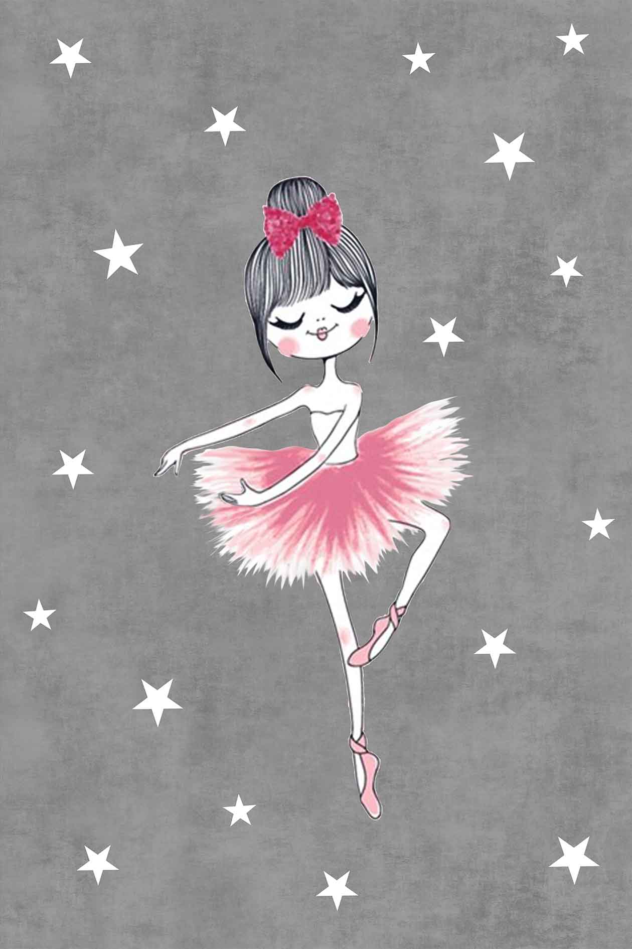 Ballerina Stars Kids Rug