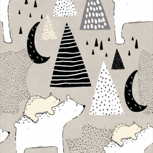 Polar Bear Mountain Kids Rug