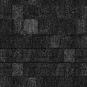 Charcoal Block Abstract Rug
