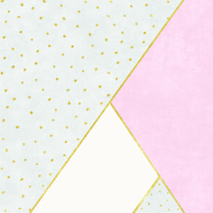 Pastel Geometric Kids Rug