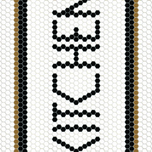 Kitchen Typography Runner Mat