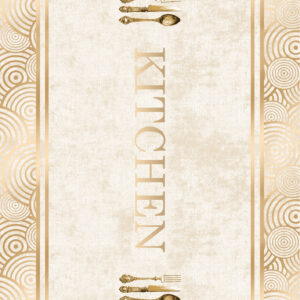 Classic Cream Kitchen Mat