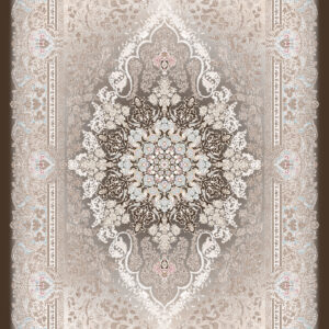 Taupe Classic Medallion Rug