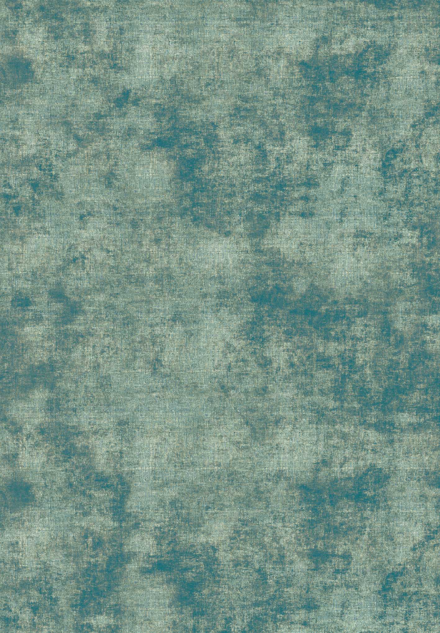 Teal Distressed Rug
