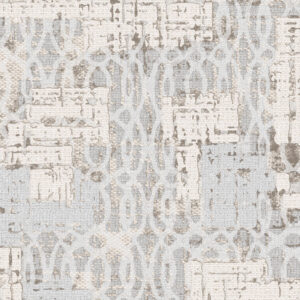 Ivory Trellis Abstract Rug