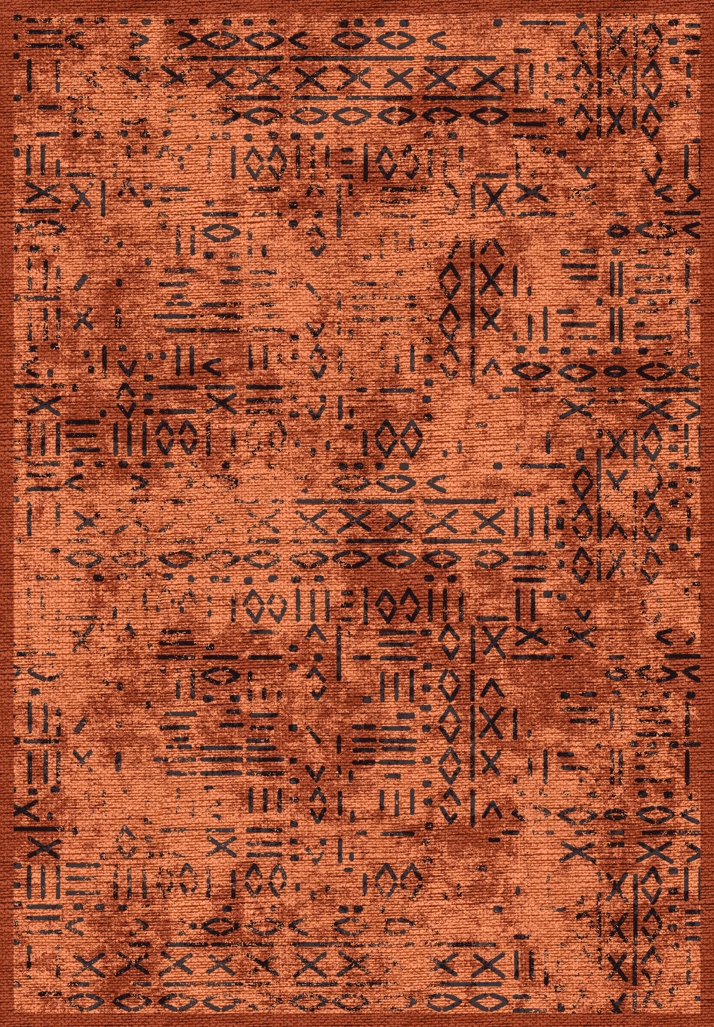 Terracotta Vintage Rug