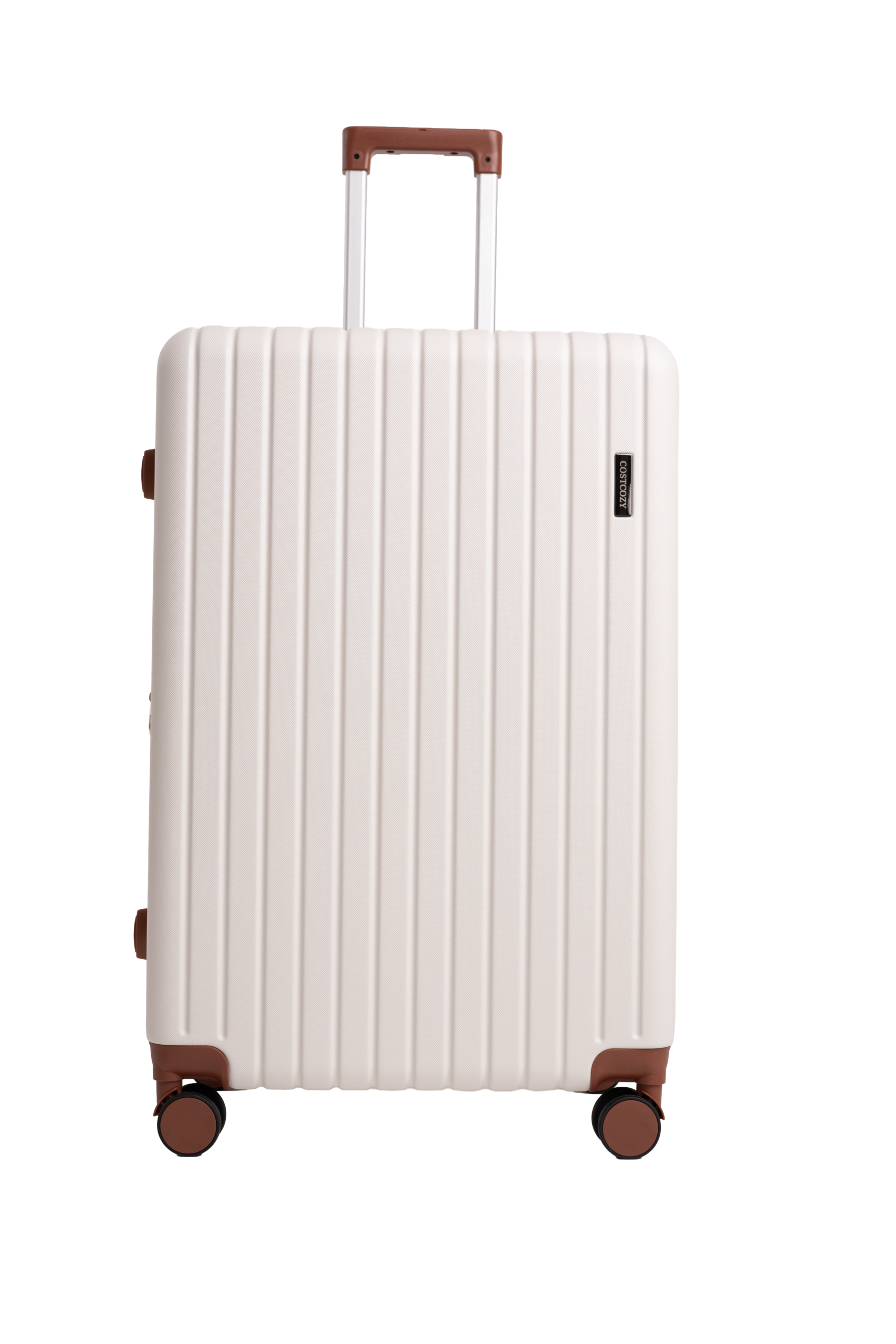 COSTCOZY 3-Piece ABS Luggage Set – Ivory
