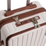 COSTCOZY 3-Piece ABS Luggage Set – Ivory
