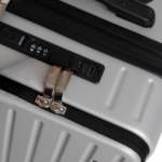 COSTCOZY 3-Piece ABS Luggage Set – Silver