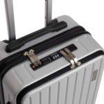 COSTCOZY 3-Piece ABS Luggage Set – Silver