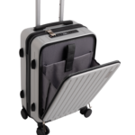 COSTCOZY 3-Piece ABS Luggage Set – Silver