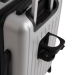COSTCOZY 3-Piece ABS Luggage Set – Silver