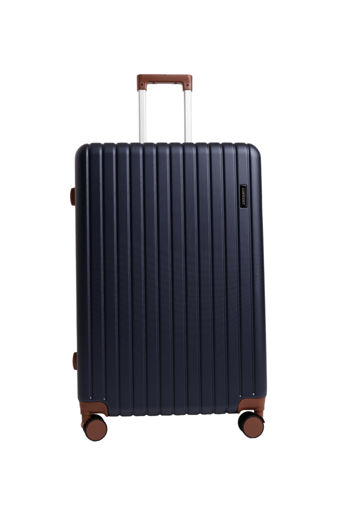 COSTCOZY 3-Piece ABS Luggage Set – Navy Blue