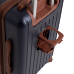 COSTCOZY 3-Piece ABS Luggage Set – Navy Blue