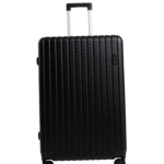COSTCOZY 3-Piece ABS Luggage Set – Black