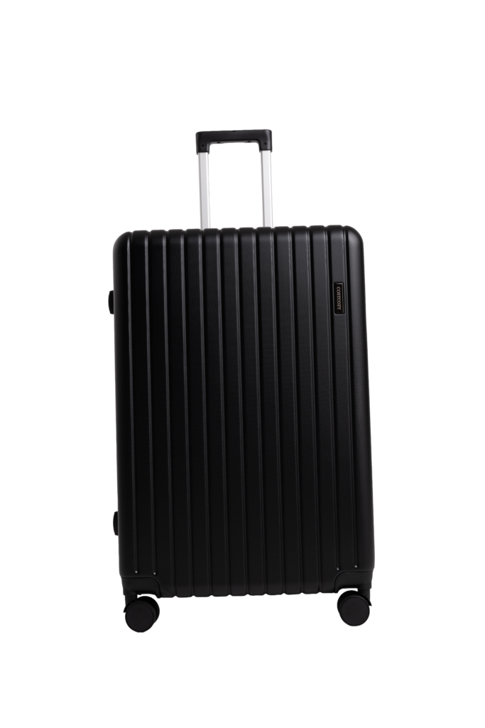 COSTCOZY 3-Piece ABS Luggage Set – Black