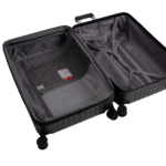 COSTCOZY 3-Piece ABS Luggage Set – Black