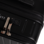 COSTCOZY 3-Piece ABS Luggage Set – Black