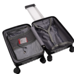 COSTCOZY 3-Piece ABS Luggage Set – Black